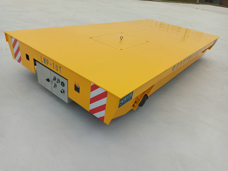 10 tonni betoontooteid Trackless Transfer Trolley