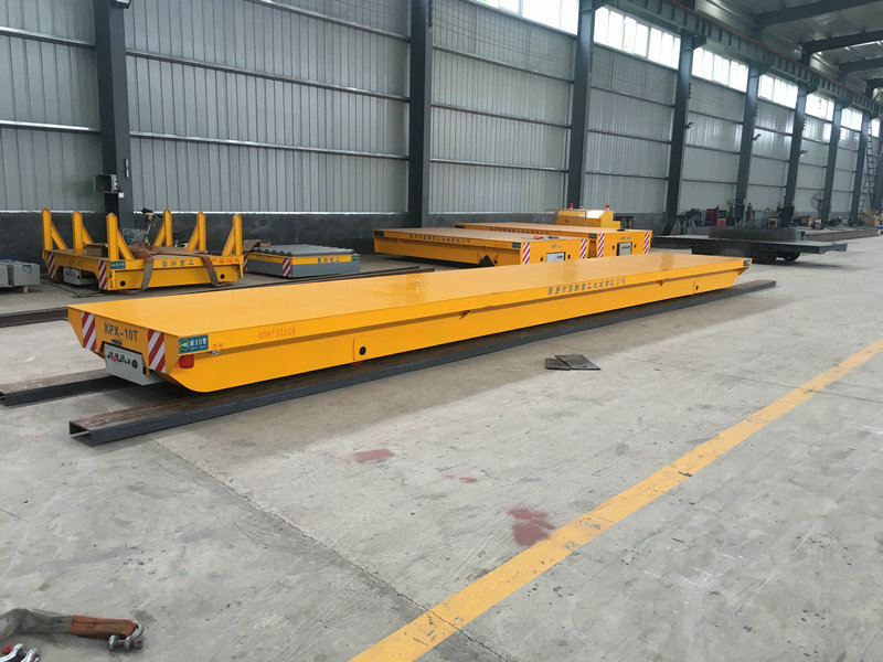 6 Tons Töötoas Materjalid Rail Transfer Trolley