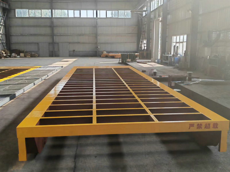 Kohandatud raske 25 Tonn Rail Transfer Trolley
