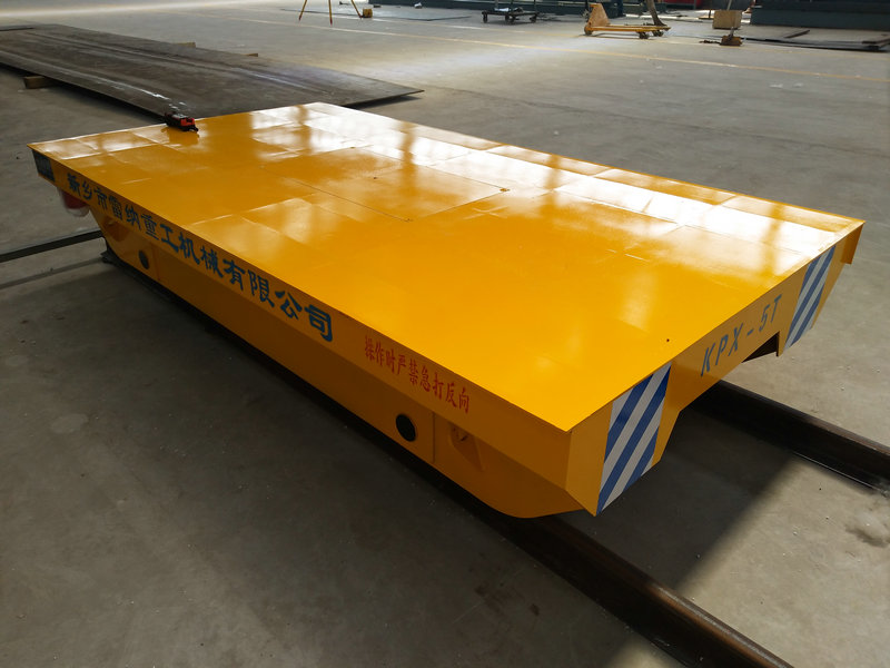 Terasest toru 5 Tonn Battery Rail Transfer Trolley