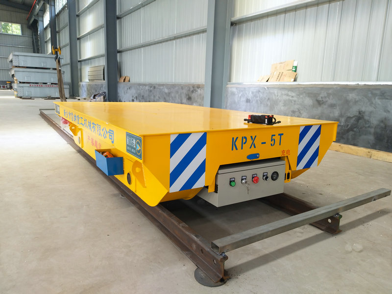 Terasest toru 5 Tonn Battery Rail Transfer Trolley