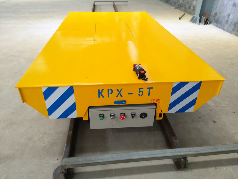 Terasest toru 5 Tonn Battery Rail Transfer Trolley
