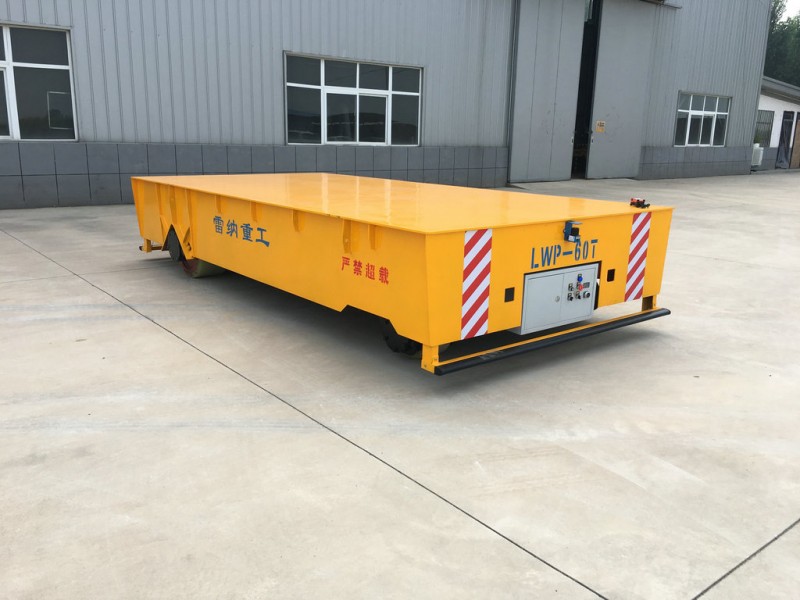 Mootorijuhtimine 60T Elektriline Trackless Transfer Wagon