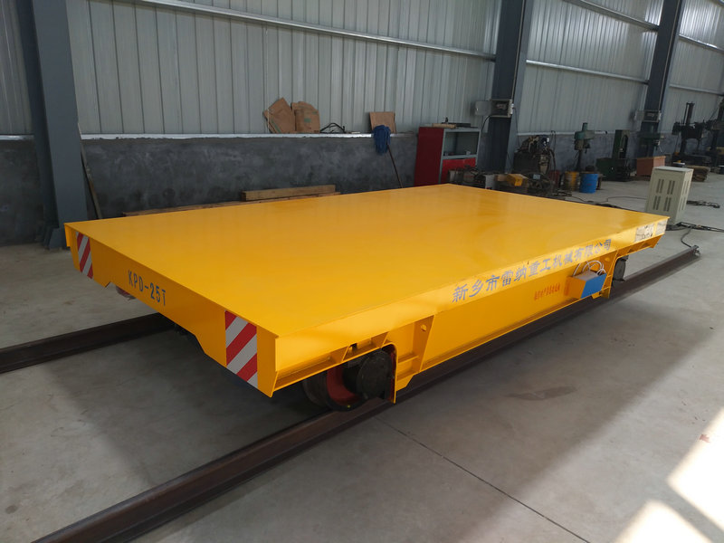 Materjalide ülekandmise seadmed Kaabli Powered Rail Transfer Cart
